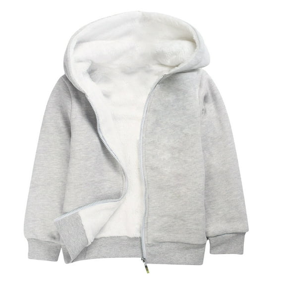 Boys Jacket Color Block Hooded Zipper Coat for Boys Kids Clothing Winter Warm Top
