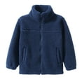 Boys Jacket,Toddler Boys Girls Long Sleeve Winter Solid Color Warm