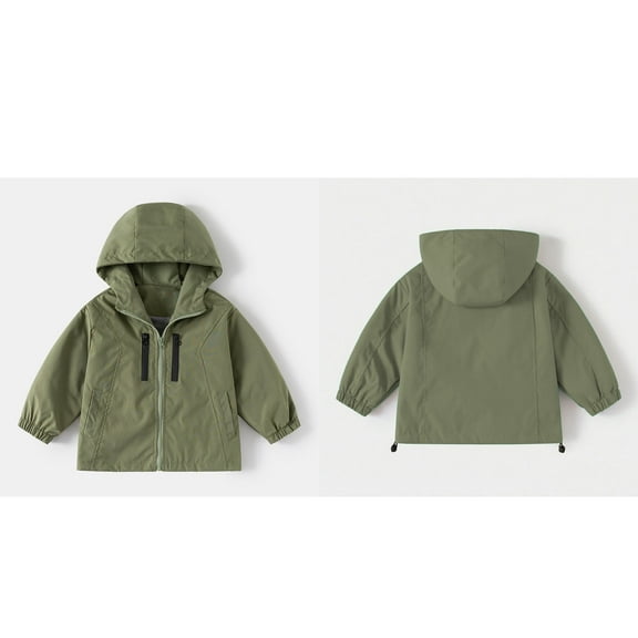 Boys Jacket Toddler Windbreaker Zip Up Jacket Toddler Light Jacket Fall Jacket Toddler Trendy Clothes 2-3 Years