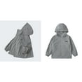 thumbnail image 1 of Boys Jacket Tween Windbreaker Jacket Zipper Hoodies Girls Lightweight Jacket Fall Clothes Girl Hoodies Size 10-11 Years, 1 of 9