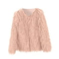 thumbnail image 1 of Boys Jackets Round Neck Baby Kids Toddler Coat Windproof Winter Warm Girls Thicken Outwear Girls Coat&jacket (140 5-6 Years,Pink), 1 of 4