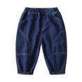 thumbnail image 1 of Boys Jeans Jogger Straight Waist Casual with Pocket Classic Fit Casual 5-6 Years Boy Clothes, 1 of 9