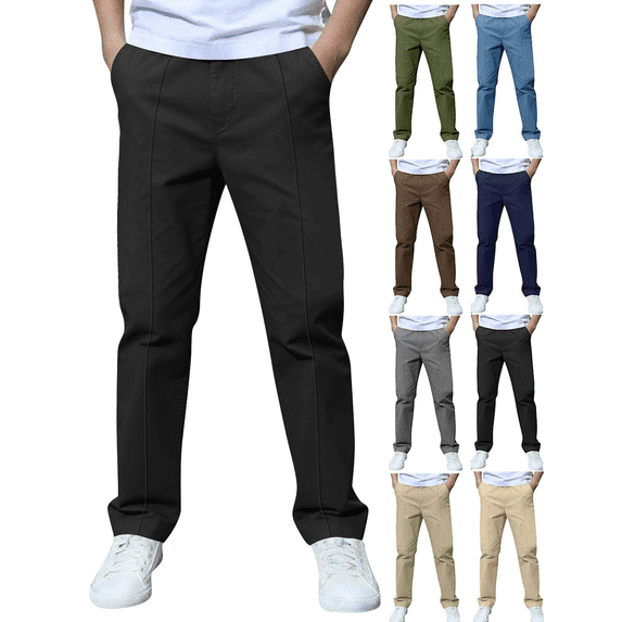 Boys' Jogger Pants Athletic Lightweight Casual Outdoor Pant with Pockets Elastic Waist Hiking Jogging