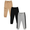 thumbnail image 1 of Boys Jogger Pants Set Comfortable, Durable, and Stylish Pack of 3 with Pockets, 1 of 1