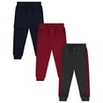 thumbnail image 1 of Boys Jogger Pants Set Comfortable, Durable, and Stylish Pack of 3 with Pockets, 1 of 1