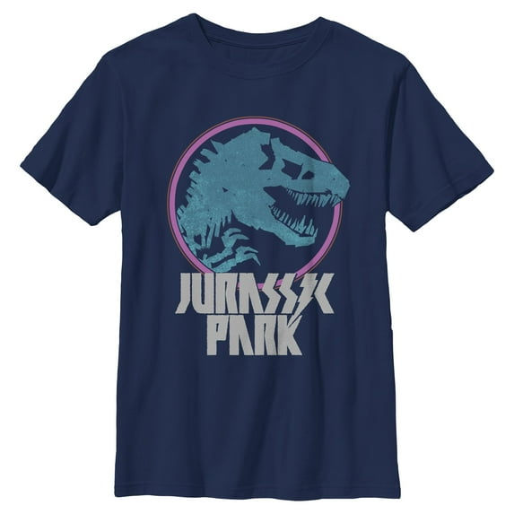 Boys Jurassic World Neon Pop Fossil T Shirt