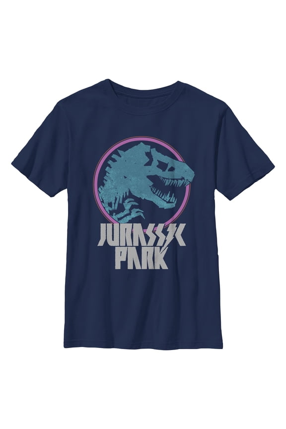 Boys Jurassic World Neon Pop Fossil T Shirt