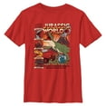 thumbnail image 1 of Boys Jurassic World Retro Cartoon Dinosaurs T Shirt, 1 of 9