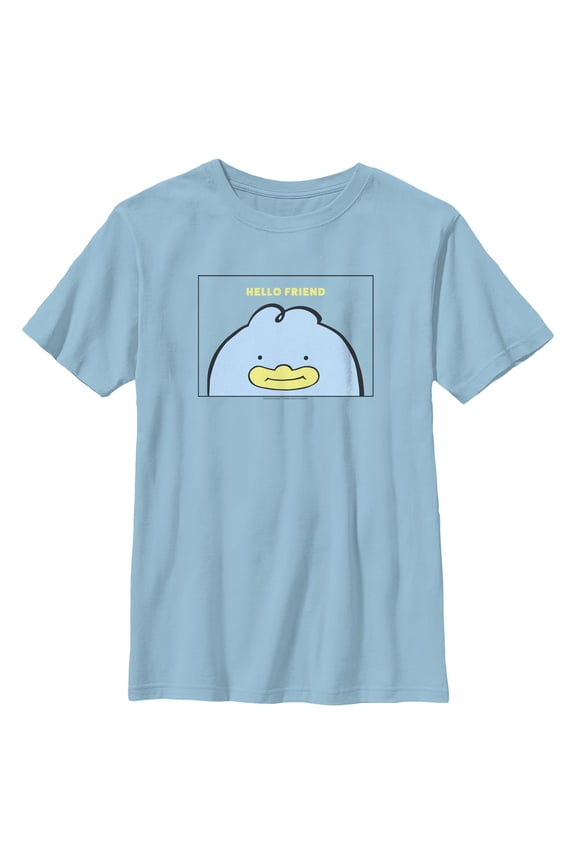 Boys KPop Demon Hunters Hello Friend Duck T Shirt