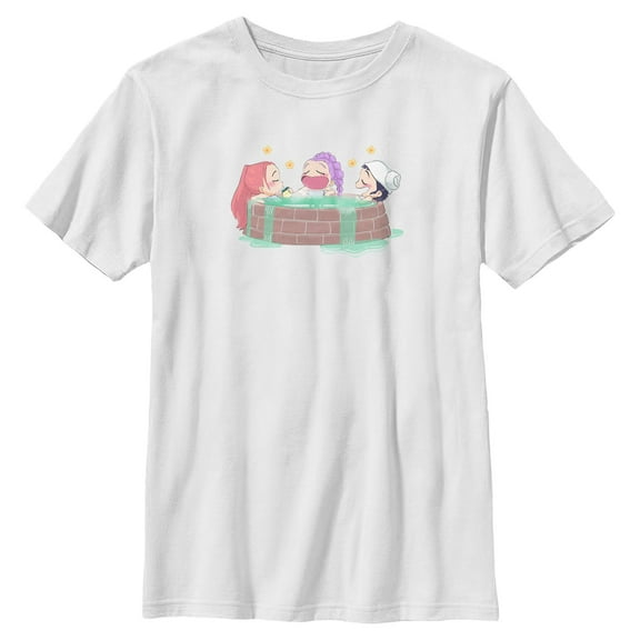 Boys KPop Demon Hunters Rumi, Mira and Zoey Relaxing T Shirt