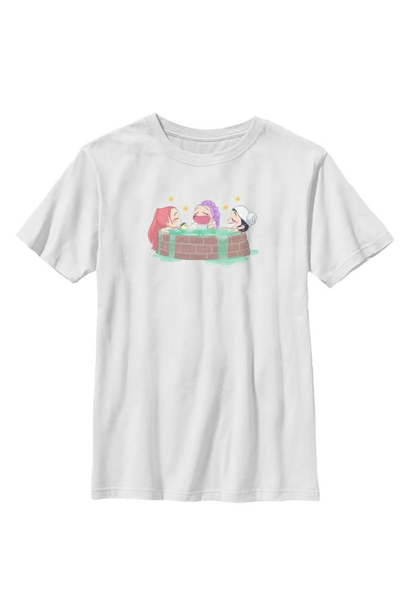Boys KPop Demon Hunters Rumi, Mira and Zoey Relaxing T Shirt
