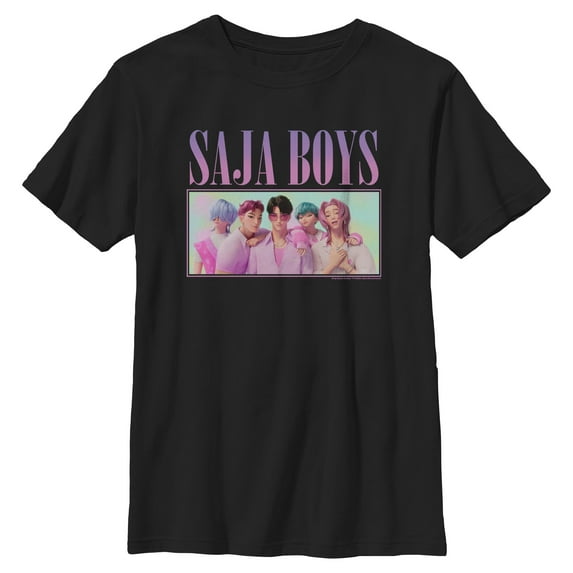Boys KPop Demon Hunters Saja Boys Group Shot T Shirt