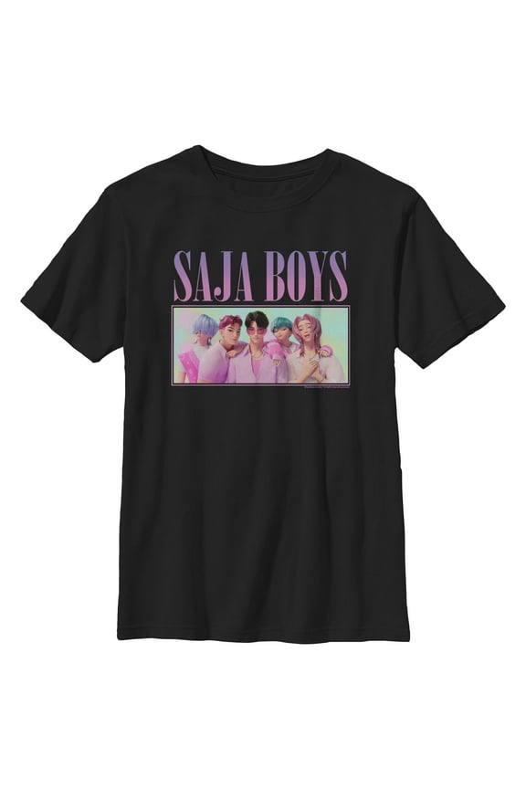 Boys KPop Demon Hunters Saja Boys Group Shot T Shirt
