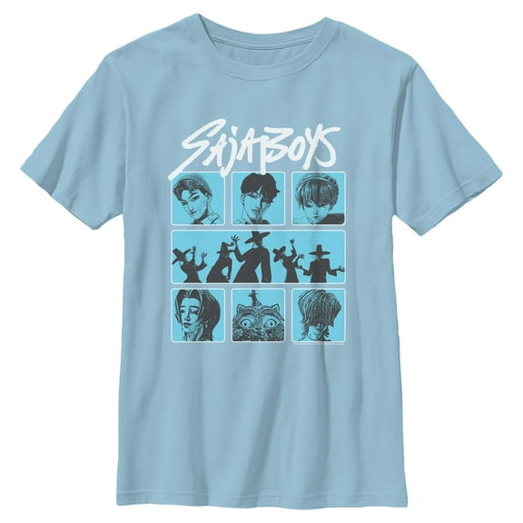 Boys KPop Demon Hunters Saja Boys Group T Shirt