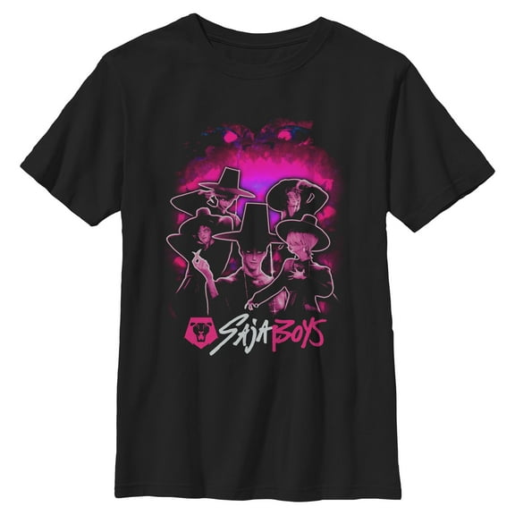 Boys KPop Demon Hunters The Saja Boys Logo T Shirt