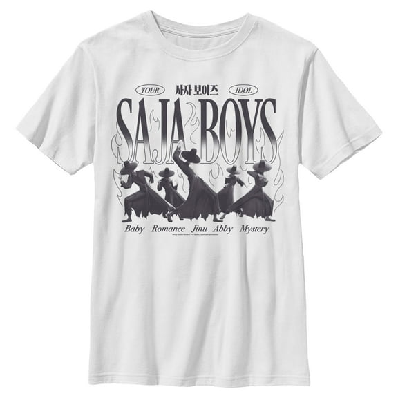 Boys KPop Demon Hunters Your Saja Boys Idols T Shirt