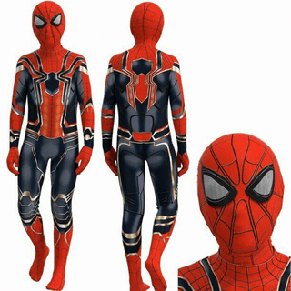 Staryop Spiderman Costume,Spider Man Costumes Kids Outfit Halloween Cosplay  Suit 