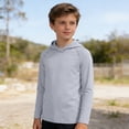 thumbnail image 1 of Boys Kids Rash Guard Long Sleeve Girls Swim Shirts Quick Dry Sun Shirt 7-8 Years, 1 of 5