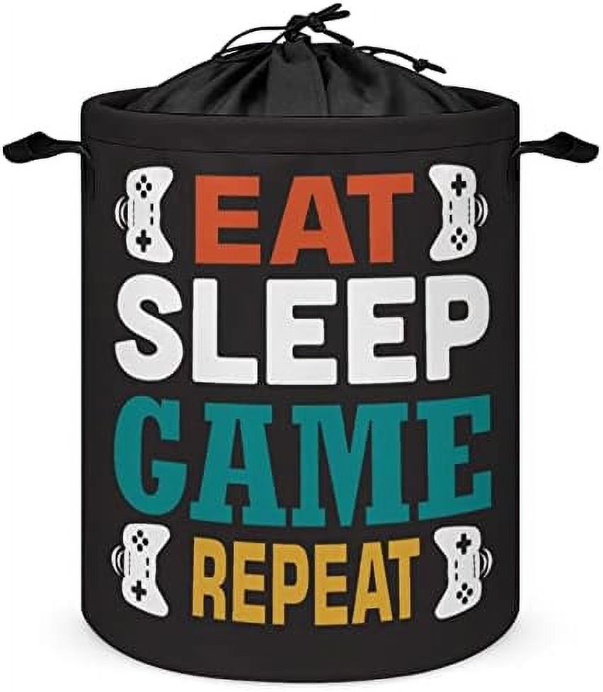 Boys Laundry Hamper Gamer Laundry Basket Gaming Decor for Boys Bedroom