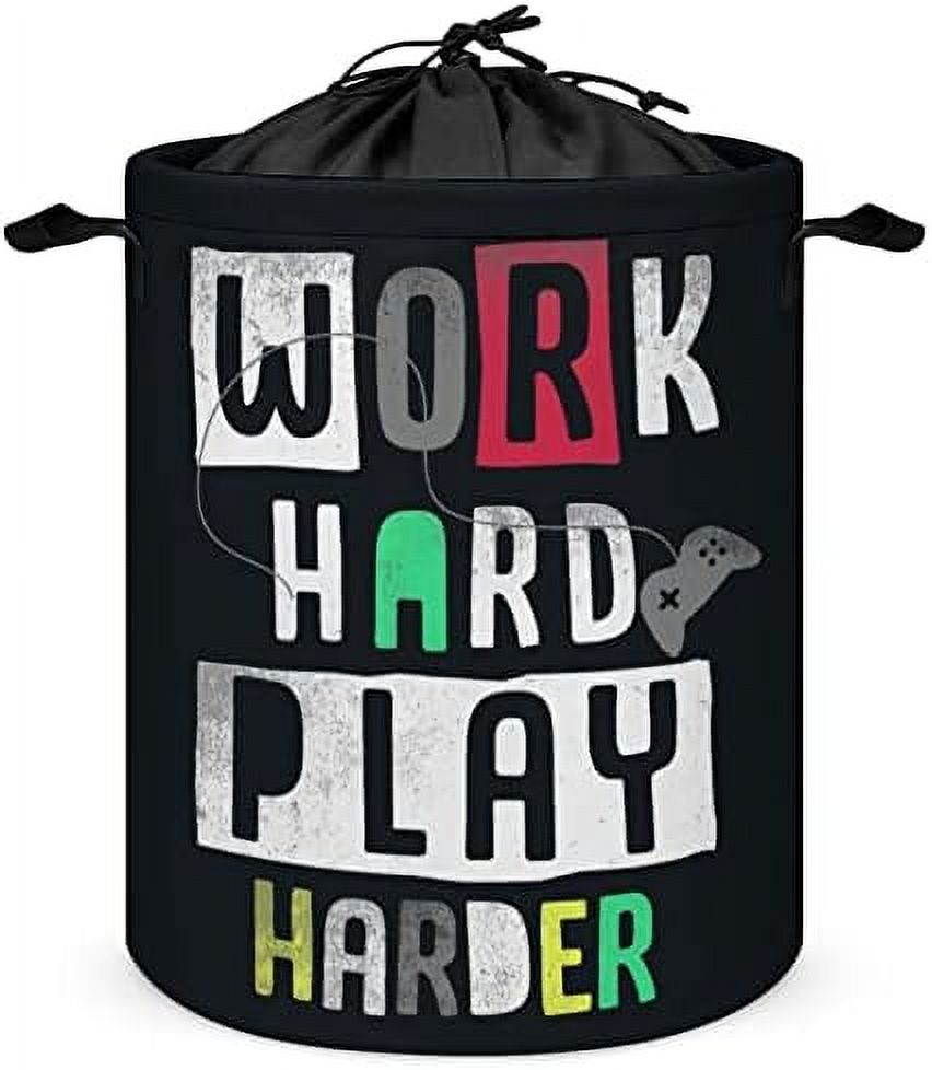 Boys Laundry Hamper Gamer Laundry Basket Gaming Decor for Boys Bedroom