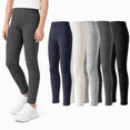thumbnail image 1 of Boys Leggings Kids 5 Pack Cotton Full‑Length Stretch Pants Basic Toddler Daily Wear 3T‑12, 1 of 7