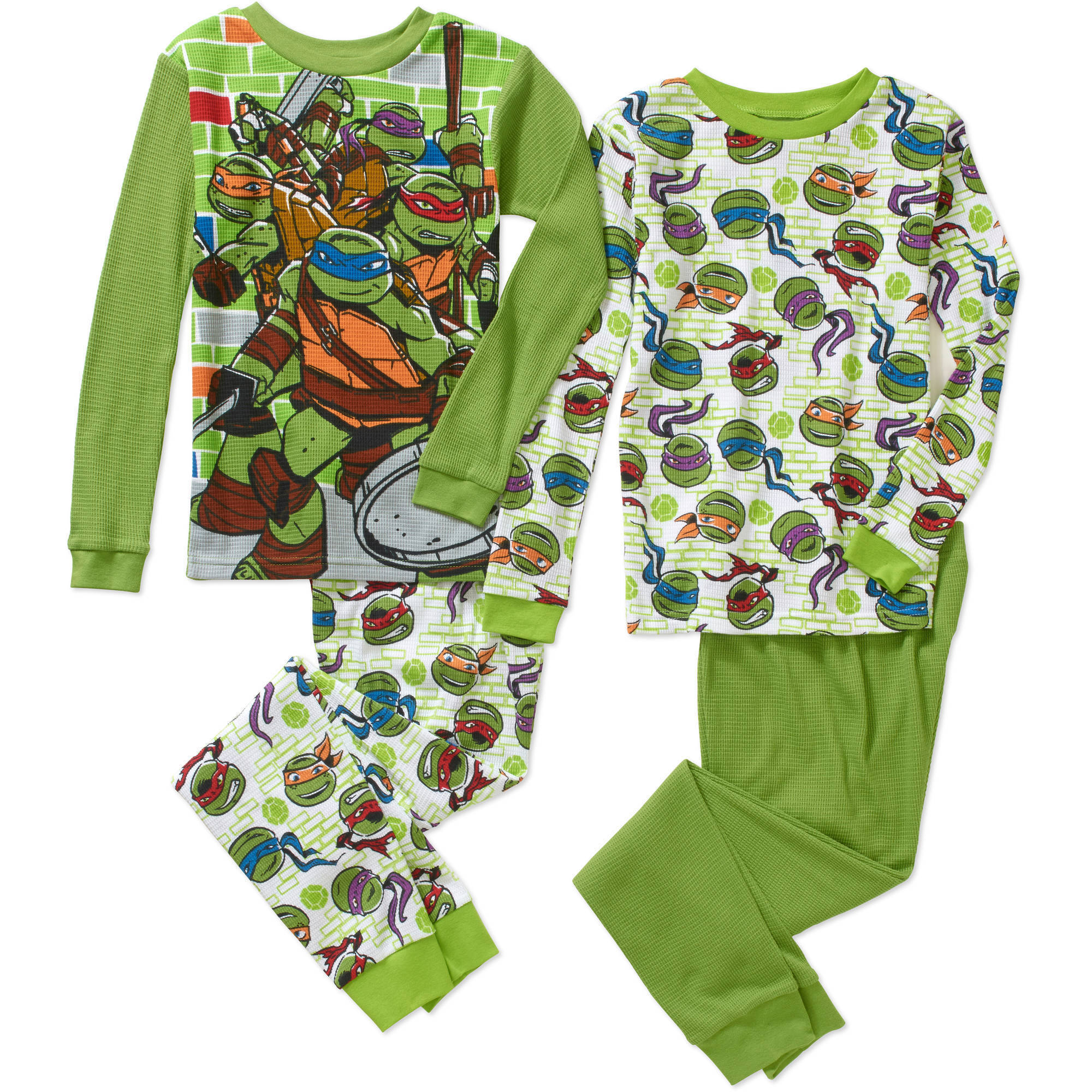 Boys' Licensed 4 Piece Cotton Thermal Set, Available in 4 Characters - image 1 of 1