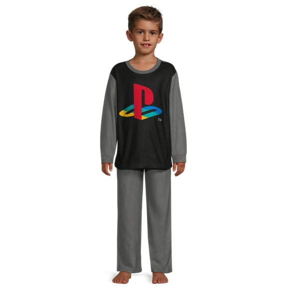 Boys Licensed Character Long Sleeve Top and Pants, 2-Piece Sleet Set, Sizes 4-12