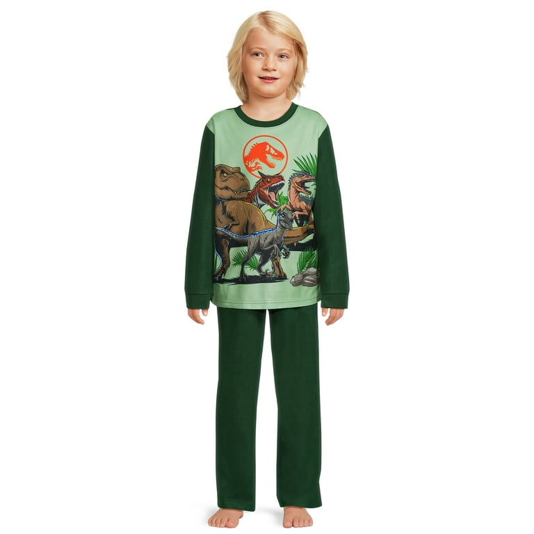 Boys Licensed Character Long Sleeve Top and Pants, 2-Piece Sleet