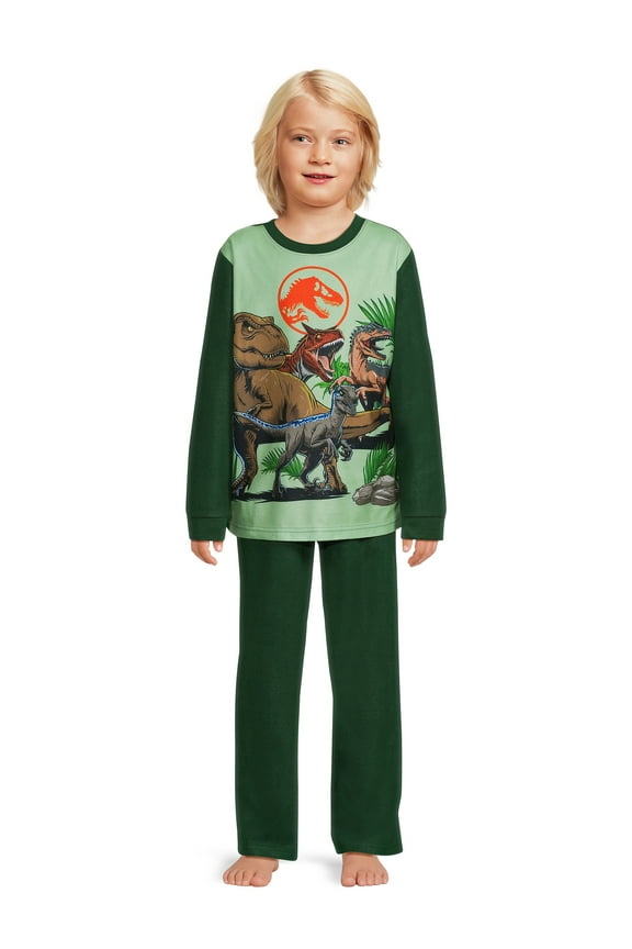 Boys Licensed Character Long Sleeve Top and Pants, 2-Piece Sleet Set, Sizes 4-12