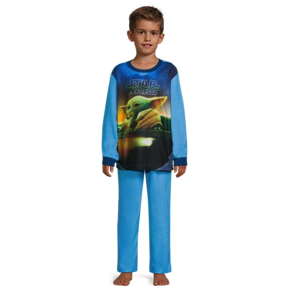 Boys Licensed Character Long Sleeve Top and Pants, 2-Piece Sleet Set, Sizes 4-12