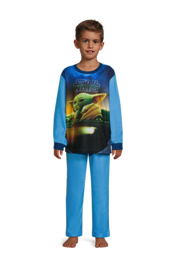 Boys Licensed Character Long Sleeve Top and Pants, 2-Piece Sleet Set, Sizes 4-12