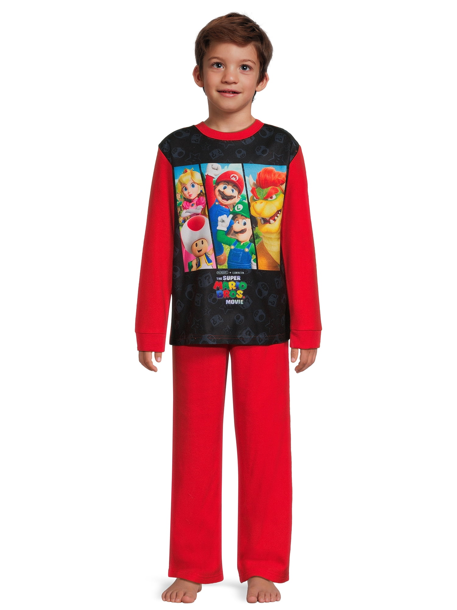 Boys Licensed Character Long Sleeve Top and Pants 2 Piece Sleet Set Sizes 4 12 Walmart