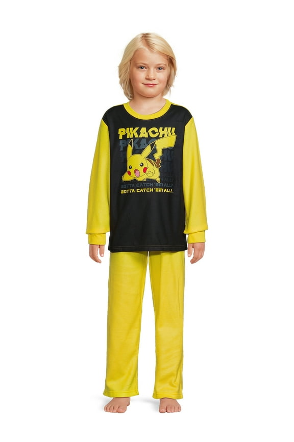 Boys Licensed Character Long Sleeve Top and Pants, 2-Piece Sleet Set, Sizes 4-12