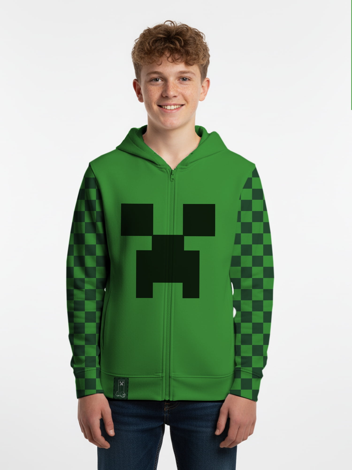 Boys, Licensed Cosplay Hoodie, Minecraft, Sizes XS-XXL - Walmart.com
