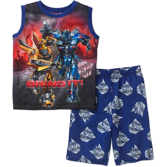 Boys' Licensed Polyester 2-Piece Pajama Sleep Sets