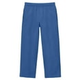 thumbnail image 1 of Boys Lightweight Soft Cotton Fleece Straight Leg Pocket Pant | Smurf, 1 of 4