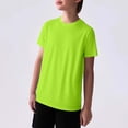 thumbnail image 1 of Boys Lightweight T Shirt Breathable Wicking Summer Cool Short Sleeve Top for Kids Comfortable Wear Shirts Big Boys Small Basketball, 1 of 3