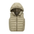 thumbnail image 1 of Boys Lightweight Water-Resistant Packable Hooded Puffer Vest down Jacket, 1 of 3
