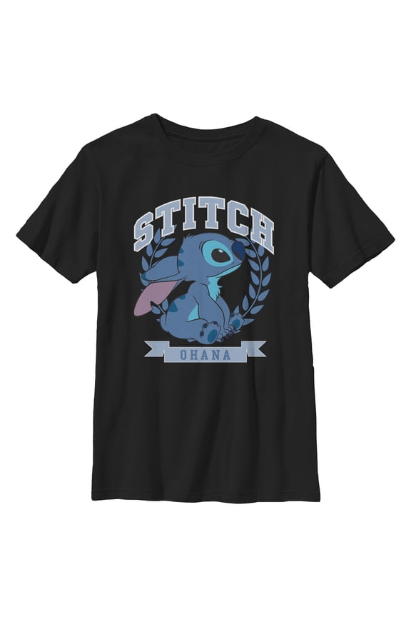 Boys Lilo & Stitch Athletic Ohana T Shirt