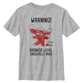 thumbnail image 1 of Boys Lilo & Stitch Badness Level Warning Sketch T Shirt, 1 of 5
