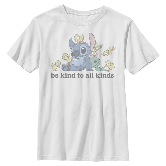 Boys Lilo & Stitch Be Kind to All Kinds T Shirt