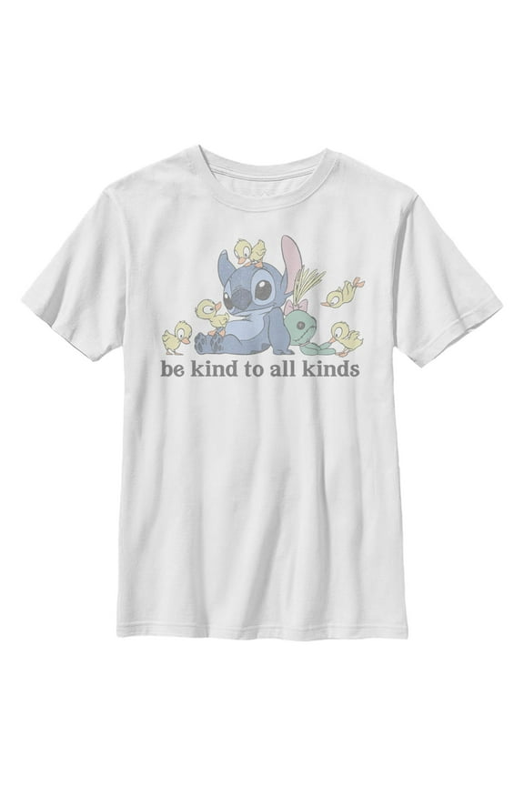 Boys Lilo & Stitch Be Kind to All Kinds T Shirt