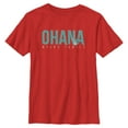 thumbnail image 1 of Boys Lilo & Stitch Bold Ohana means Family T Shirt, 1 of 4