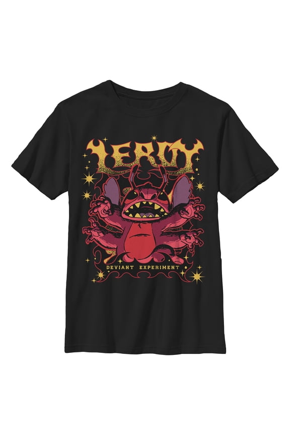 Boys Lilo & Stitch Deviant Experiment T Shirt
