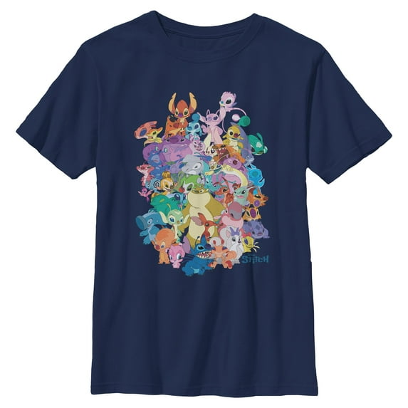Boys Lilo & Stitch Experiment Compilation T Shirt