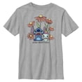 thumbnail image 1 of Boys Lilo & Stitch Floral Scrump and Stitch T Shirt, 1 of 5