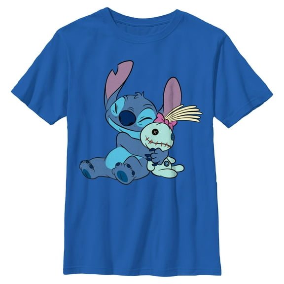 Boys Lilo & Stitch Friends Hugging T Shirt