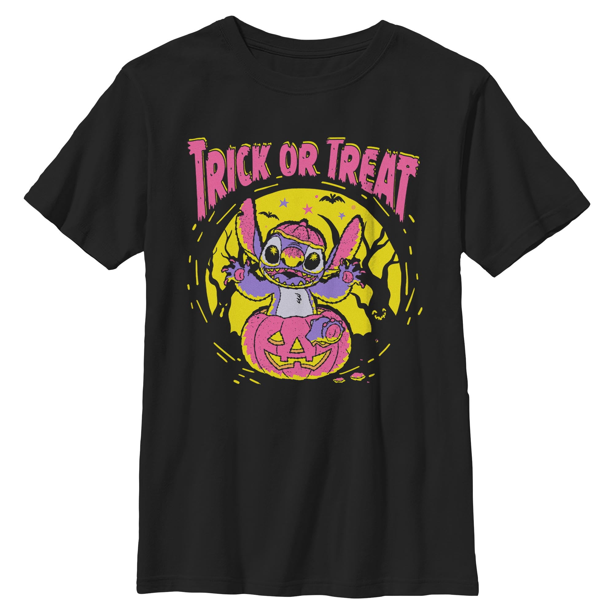 Boys Lilo Stitch Halloween Trick or Treat T Shirt Walmart com Boys Lilo Stitch Halloween Trick or Treat T Shirt Walmart com