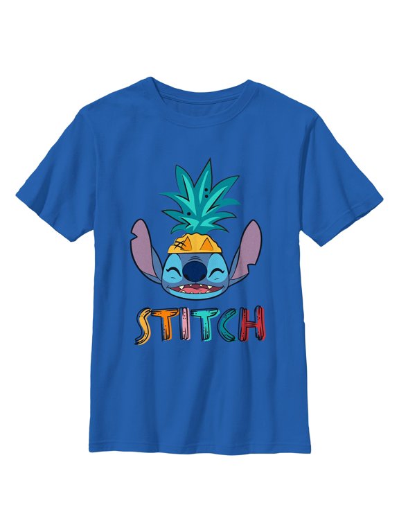 Boys Lilo & Stitch Happy Pineapple Stitch T Shirt