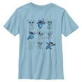 thumbnail image 1 of Boys Lilo & Stitch Iconic Poses T Shirt, 1 of 4
